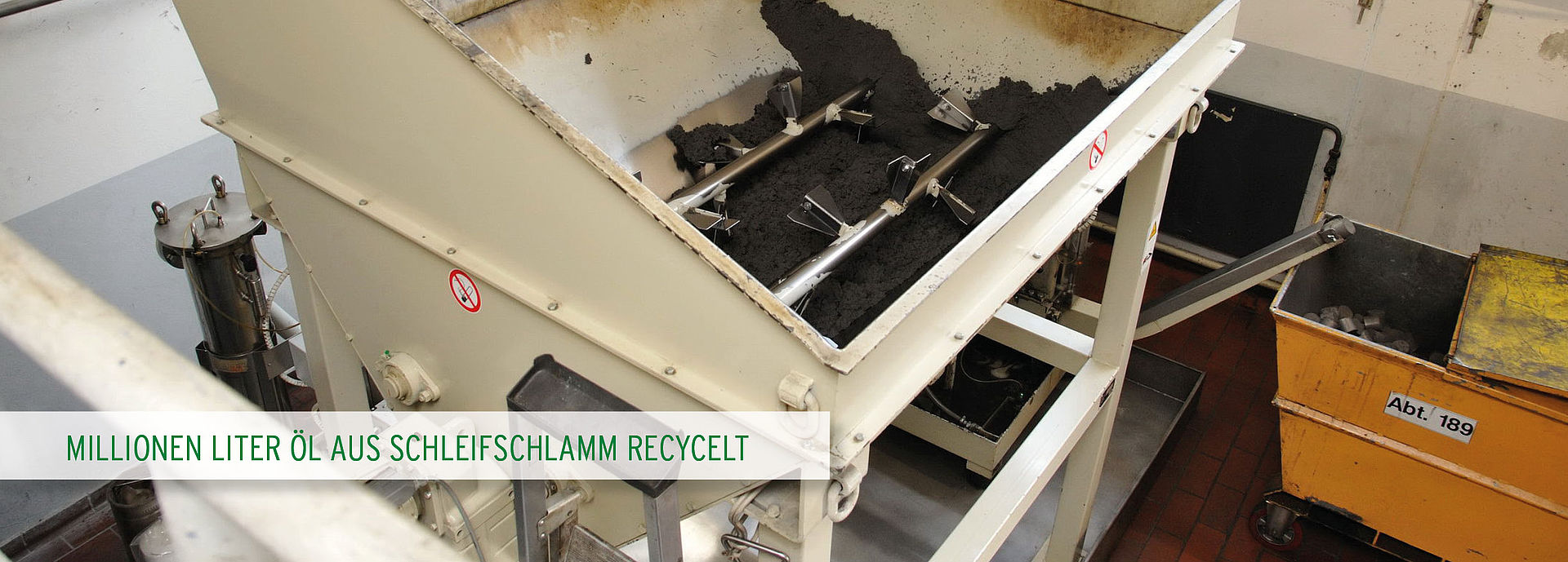 RUF Briquetting Systems: Metal Sludge Recycling