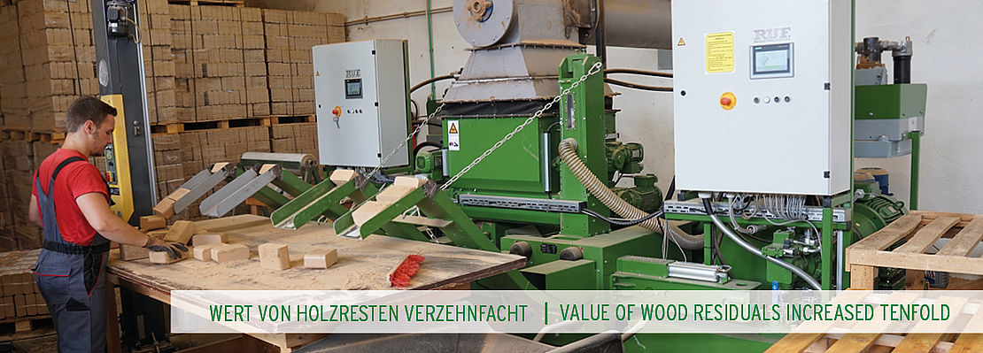 RUF Briquetting Systems & Briquetting Wood