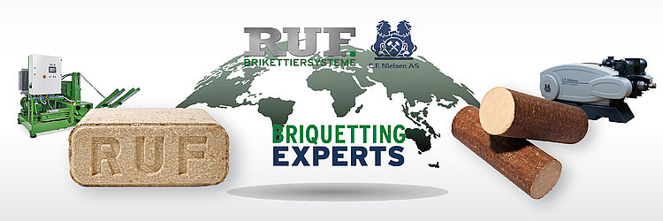 Briquetting Experts: RUF & C.F. Nielsen