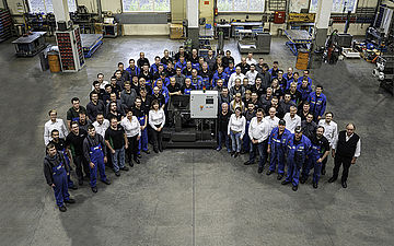 The RUF workforce is pleased to announce the sale of its 5,000th briquetting system